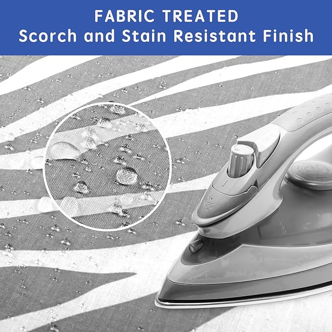 BNDX Heat Resistant Ironing Board Cover 15x54 Inch - Image 5