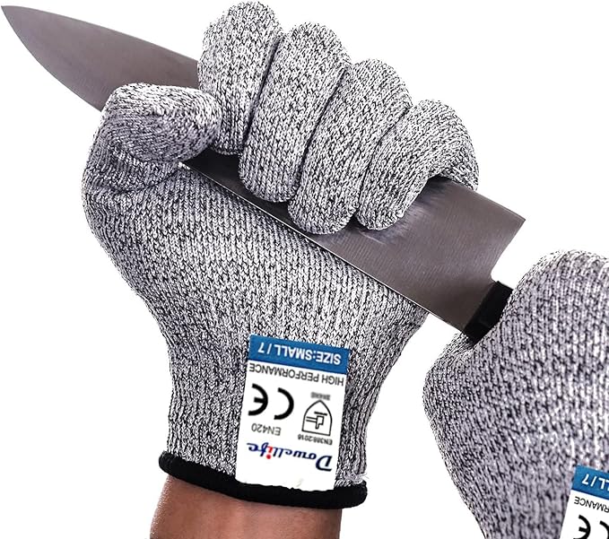 Dowellife Cut Resistant Gloves Protection, Safety Kitchen Cuts Gloves by Dowellife