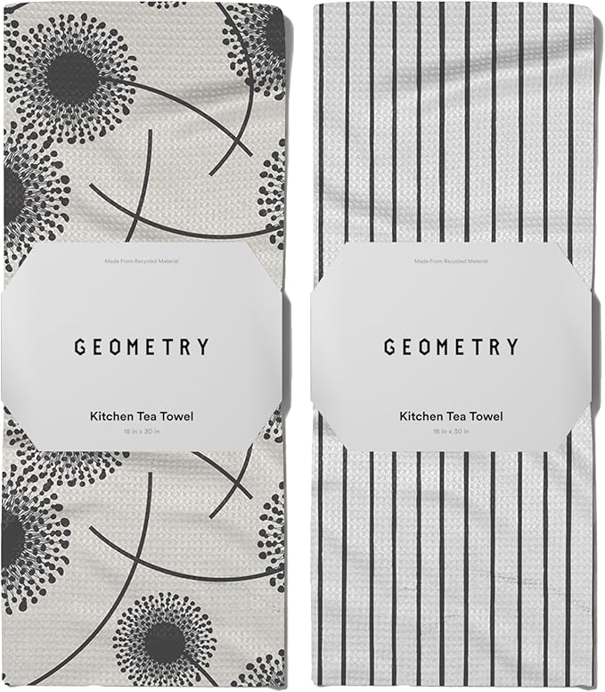GEOMETRY Kitchen Tea Towels by GEOMETRY