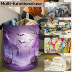 Pumpkin Party Foldable Laundry Hamper - Image 6