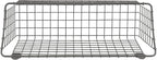 Spectrum Extra Large Wire Wall Mount Storage Basket Industrial Gray, Vintage - Image 6