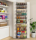 10-Tier Over The Door Pantry Organizer, Pantry Organization and Storage by Mefirt