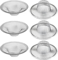 6 pcs Heavy Duty Stainless Steel Slop Basket Filter Trap, 2.75" Top / 1" Mesh by BESSEEK