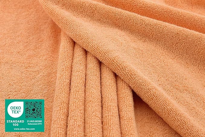 American Soft Linen 100% Cotton 600 GSM Turkish 40x80 Oversized Bath Towel Sheet - Image 2