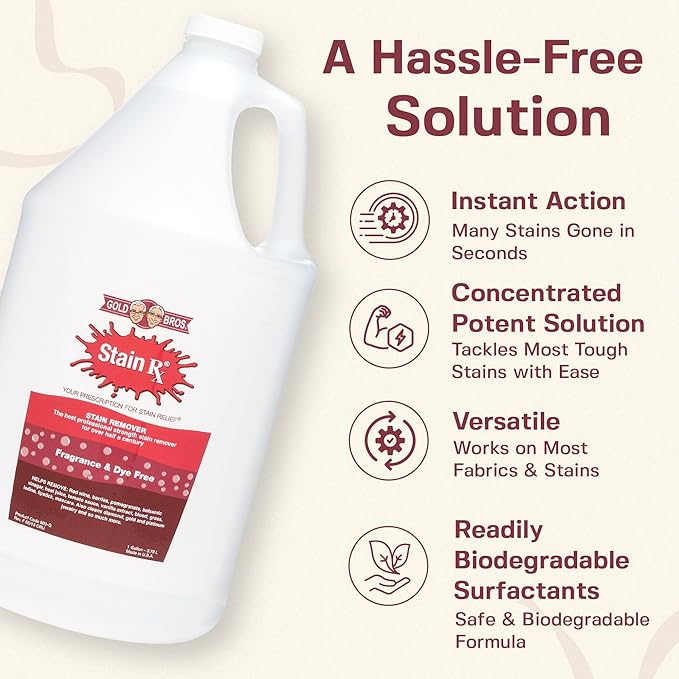 Stain Remover, Effectively Eliminates Stains from Wine, Berries & Blood on - Image 3