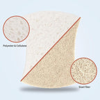 HOMERHYME Natural Dish Sponge 48 Pack, Non-Scratch Scrub Sponge, Eco - Image 2