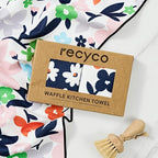 RECYCO Waffle Kitchen Towel Set of 2 - Image 8