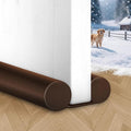 MAXTID Brown Door Draft Stoppers, Adjustable 32"-38", Double Sided, Insulation by MAXTID