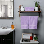 SUPERIOR Egyptian Cotton Pile Hand Towel Set of 4, Ultra Soft Luxury Towels - Image 6
