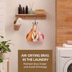 ZEDODIER Belt Hanger, 2 Pack Rotatable Belt Rack Closet Accessories Organizer - Image 7