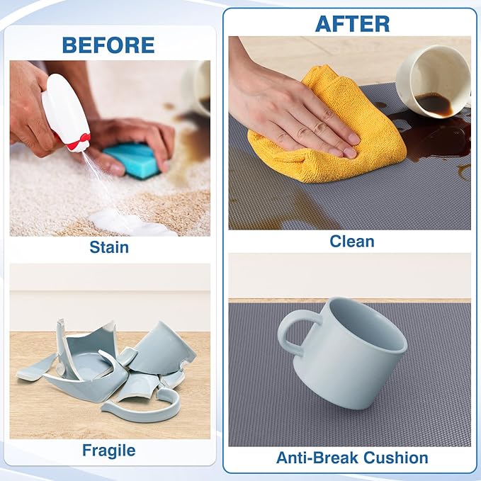 StepRite Kitchen Mats, Kitchen Rugs Sets of 2, Cushioned Anti Fatigue Kitchen - Image 5