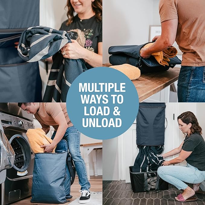 CleverMade Convertible Laundry Hamper Bag - Image 9