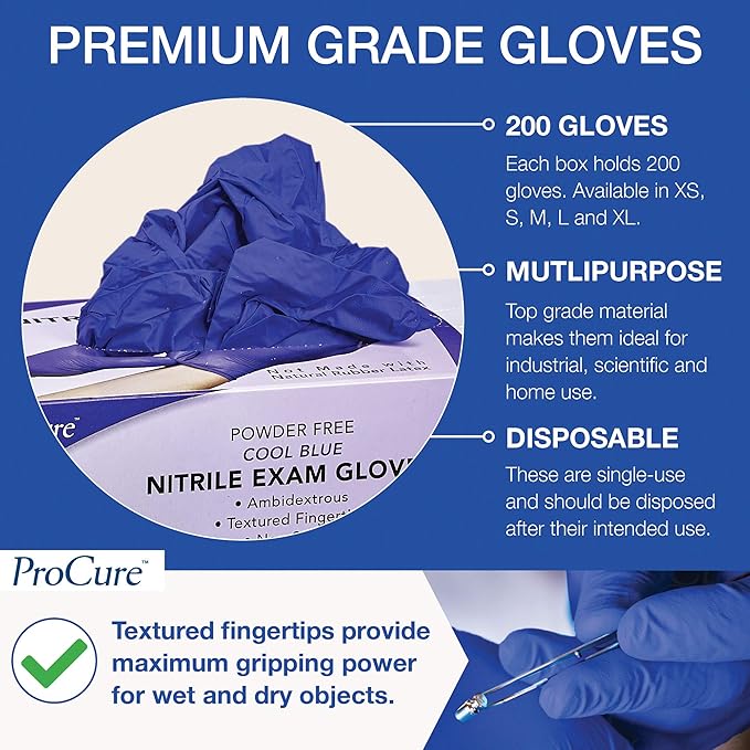 ProCure Disposable Nitrile Gloves - Image 2