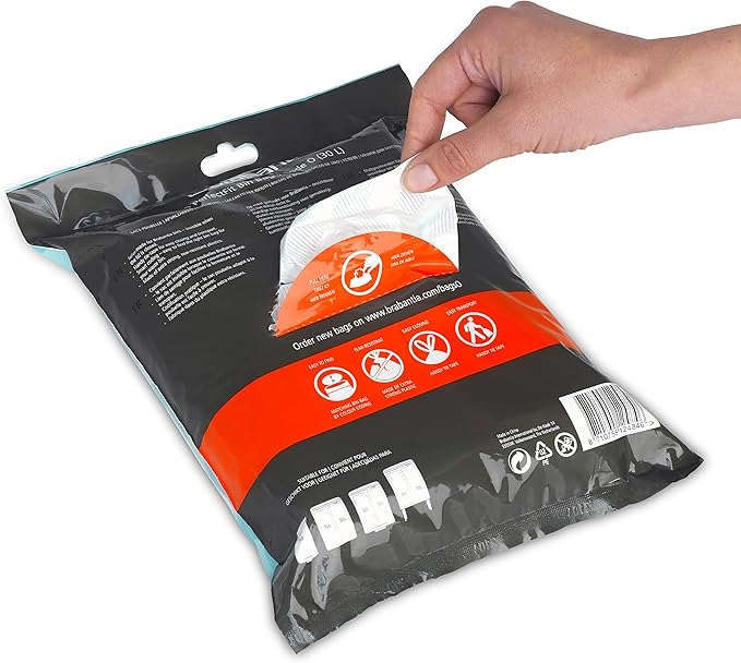 Brabantia PerfectFit Trash Bags Thick Plastic Trash Can Liners - Image 3