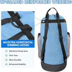 BALEINE 150L Laundry Bag Backpack, 900D Oxford Fabric Large Travel Laundry Bags - Image 2