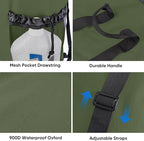 BALEINE 120L Laundry Bag Backpack, 900D Oxford Fabric Large Travel Laundry Bags - Image 4
