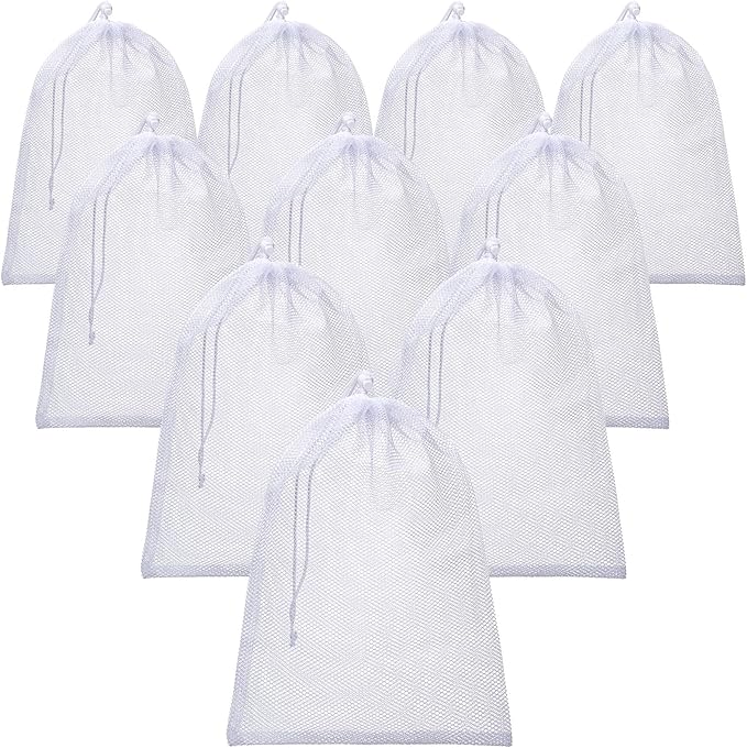 TecUnite 10 Pcs Mesh Laundry Bags by TecUnite