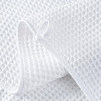 Microfiber Waffle Face Towels, 2 Pieces, Fast Drying, Lint Free 430 GSM - Image 3