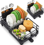 TOOLF Expandable Dish Rack, Dish Drying Rack by TOOLF