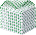 Kitinjoy Cotton 8 Pack Terry Kitchen Dish Cloths, 12 x 12 Inches Super Soft and by Kitinjoy