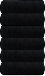 Tens Towels Pack of 6 Hand Towels, 100% Cotton, Lighter Weight, Quick to Dry - Image 8