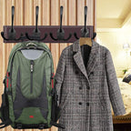 IBosins 6 Pack Big Heavy Duty Three Prongs Coat Hooks Wall Mounted - Image 6