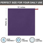 Kitinjoy 100% Cotton Kitchen Dish Cloths, 6 Pack Waffle Weave Ultra Soft - Image 4