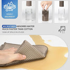 MR.SIGA Waffle Pattern Cleaning Cloths, Reusable Absorbent Microfiber Cleaning - Image 4