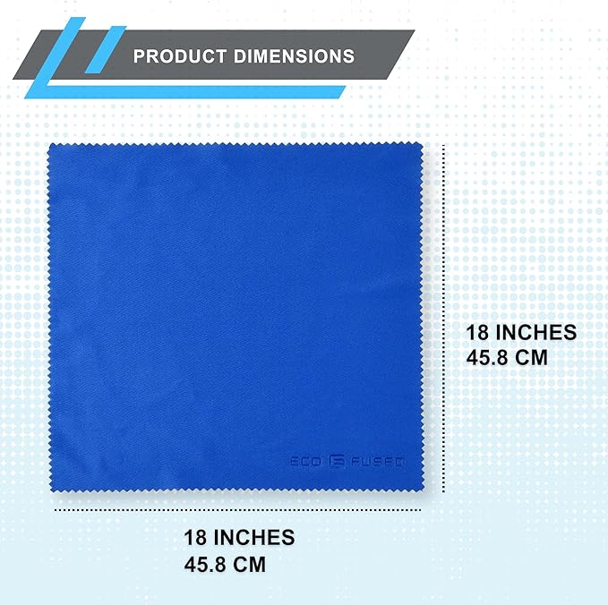 Eco-Fused Large Microfiber Cleaning Cloths - Image 7