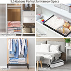 Fixwal 4pcs Clear Storage Bags for Clothes - Image 6