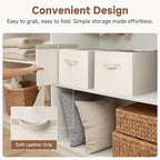 StorageWorks Fabric Closet Organizers and Storage Bin, Foldable Shelf Baskets - Image 6