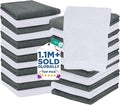 DAN RIVER 24 Pack Wash Cloths for Showering by DanRiver