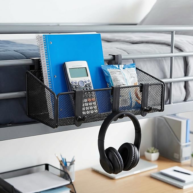 Bedside Caddy Shelf Hanging Storage Basket - Image 5
