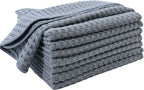 POLYTE Ultra Premium Microfiber Kitchen Dish Cloth Waffle Weave, 8 Pack by Polyte