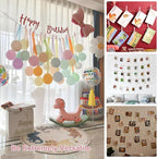 25 PCS Baby Shower Games, Clothes Pins, Plastic Mini Clothespins, Mini Clothes - Image 6