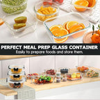 42pcs Glass Food Storage Containers - Image 6