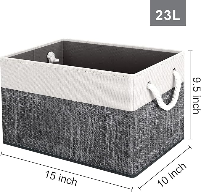 Fab totes Storage Bins, Foldable Storage Baskets - Image 3