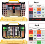 ALCYON Large Capacity 269 Battery Organizer Storage Case - Image 3