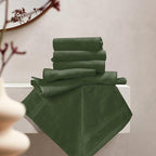 GLAMBURG Ultra Soft 12-Piece Washcloths Set 13x13-100% Ringspun Cotton - Image 3