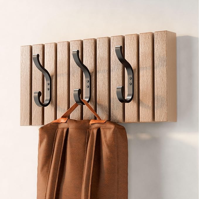 Coat Hanger Wall Mount 8-Pack - Image 2