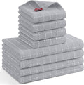 Mordimy 100% Cotton Terrycloth Kitchen Towels and Dishcloths Sets, Soft and by Mordimy