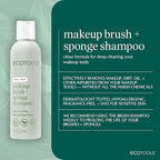 EcoTools Makeup Brush Cleansing Pad + Deep Clean Shampoo Bundle, Brush Cleaner - Image 5