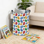 QUEENLALA Large Storage Basket, Laundry Hamper/Bathroom/Home Decor/Collapsible - Image 4