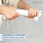 LANE LINEN White Washcloths 24 Pack - Image 7