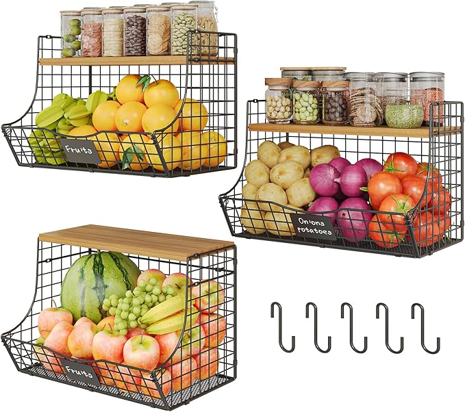 Extra Large Fruit Basket for Kitchen - Image 5