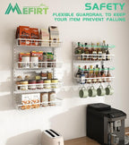 Over The Door Pantry Organizer, Wall Mount Spice Rack, Pantry Hanging Storage - Image 4
