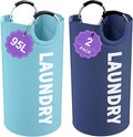 2Pcs Foldable Laundry Basket by IHOMAGIC