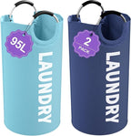 2Pcs Foldable Laundry Basket by IHOMAGIC