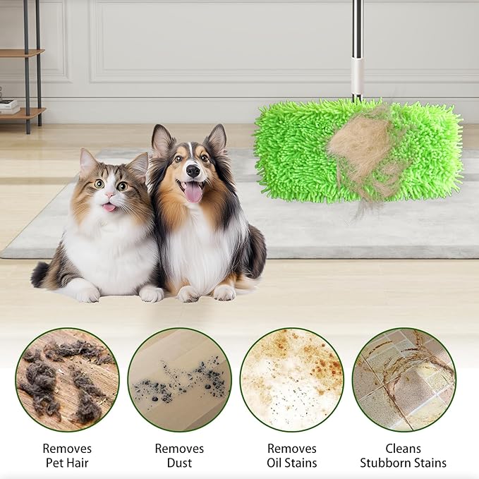 3 Pack Reusable Microfiber Mop Pads Compatible - Image 4