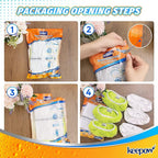 KEEPOW Reusable Dry Sweeping/Wet Mopping Cloths Compatible - Image 6
